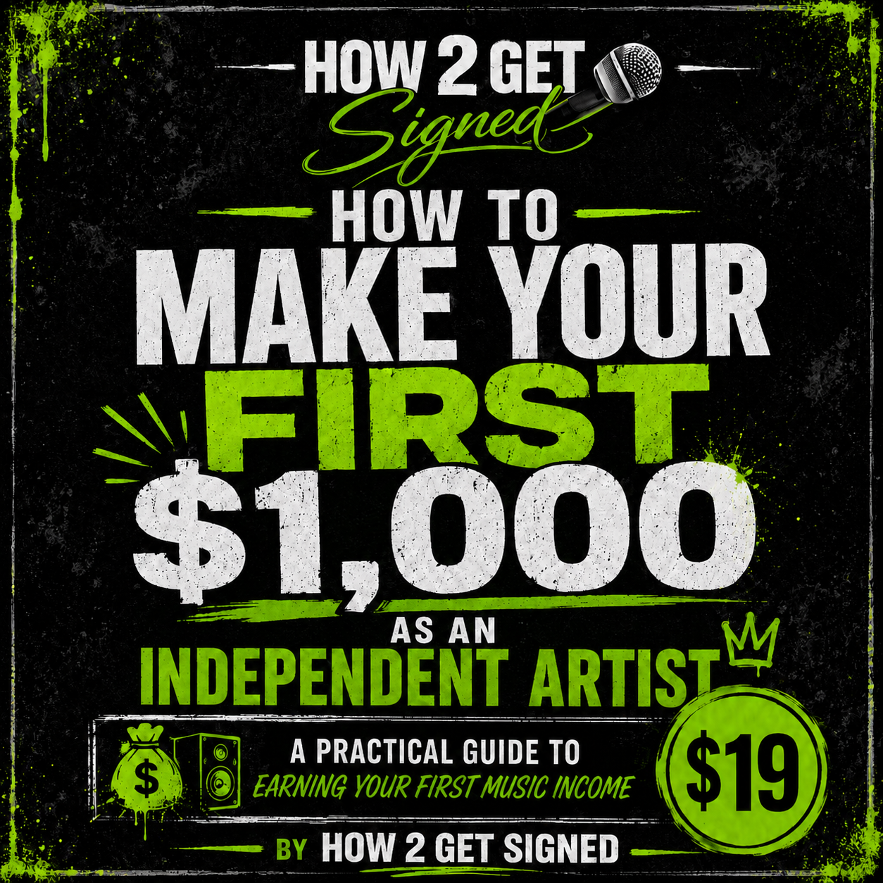 How to Make Your First $1,000 as an Independent Artist | E-Book